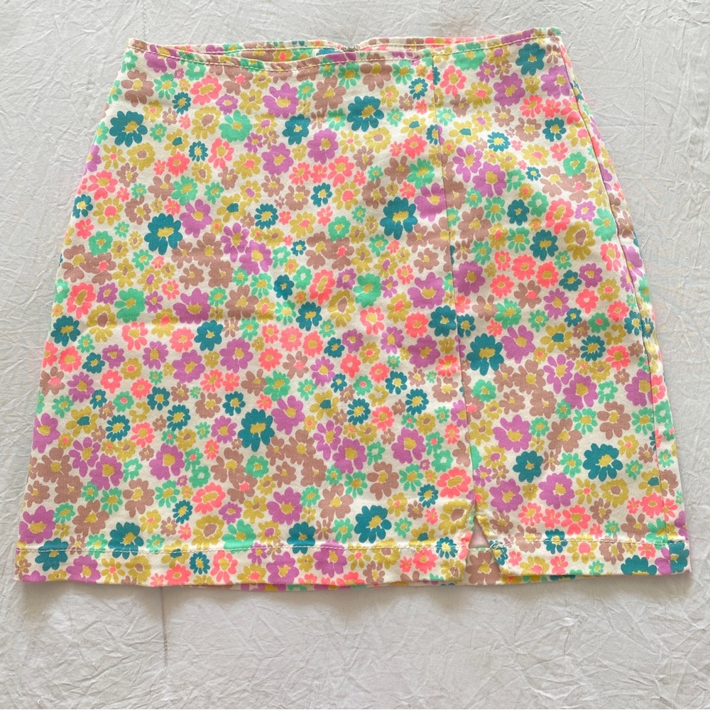 Wild fable target mini cute floral summer/spring skirt women’s size 0